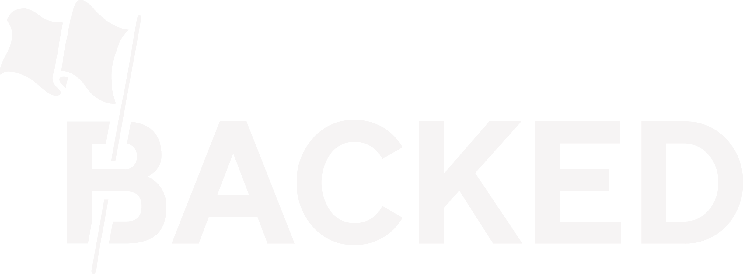 Logo Backed white