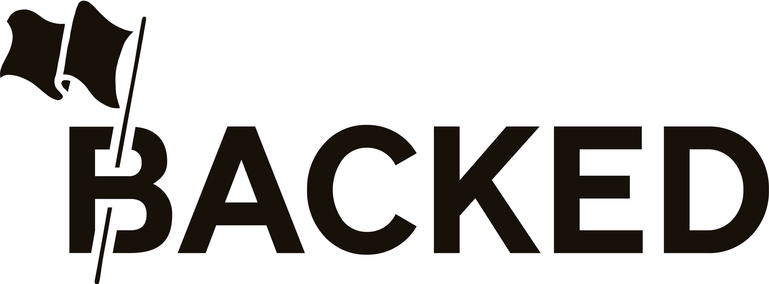 Logo Backed